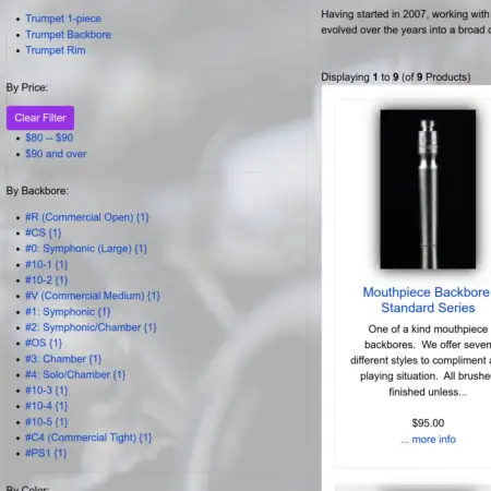filter products by attributes