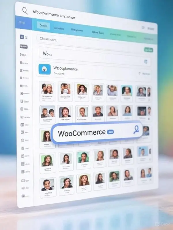 woocommerce customer search